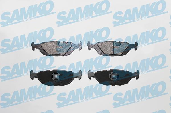 Samko 5SP238 - Brake Pad Set, disc brake parts5.com