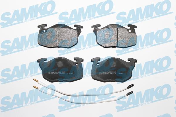 Samko 5SP271 - Set placute frana,frana disc parts5.com