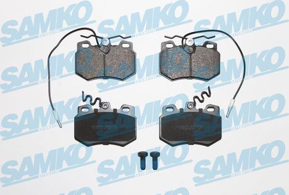 Samko 5SP272 - Set placute frana,frana disc parts5.com