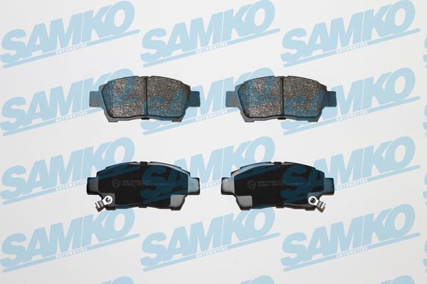 Samko 5SP700 - Zestaw klocków hamulcowych, hamulce tarczowe parts5.com