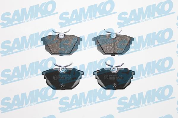 Samko 5SP736 - Bremsbelagsatz, Scheibenbremse parts5.com