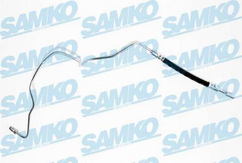 Samko 6T49176 - Furtun frana parts5.com