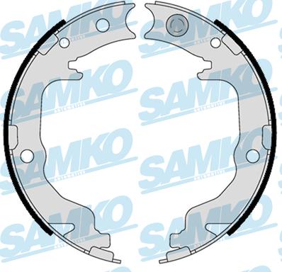 Samko 89540 - Juego de zapatas de frenos parts5.com