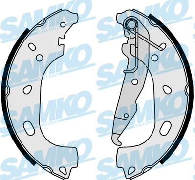 Samko 89500 - Brake Shoe Set parts5.com