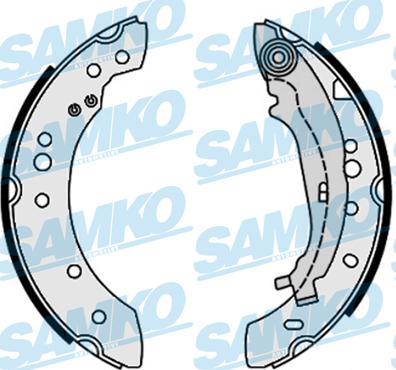 Samko 89640 - Set saboti frana parts5.com