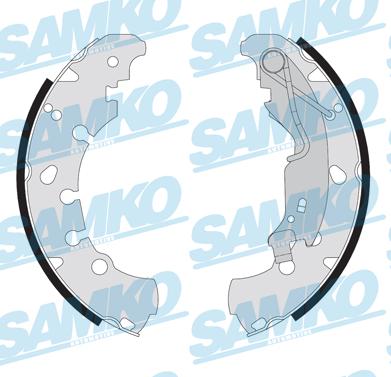 Samko 89090 - Set saboti frana parts5.com