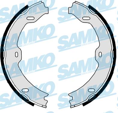 Samko 89020 - Sada brzdových čeľustí parts5.com