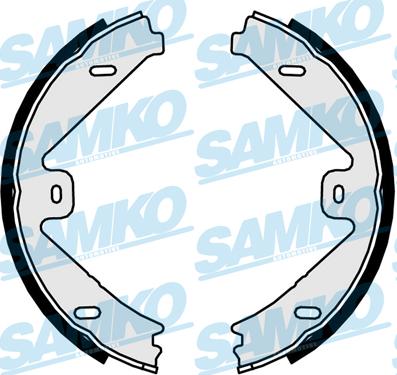 Samko 89840 - Fren pabuç takımı parts5.com