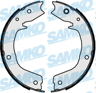 Samko 89850 - Piduriklotside komplekt parts5.com