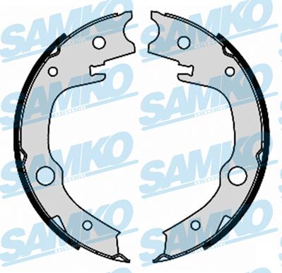 Samko 89340 - Sada brzdových čelistí parts5.com