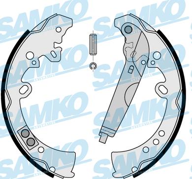 Samko 89205 - Set saboti frana parts5.com