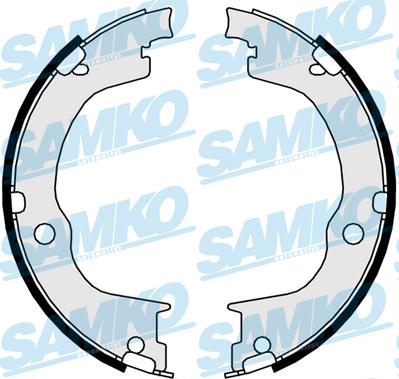 Samko 89750 - Set saboti frana parts5.com