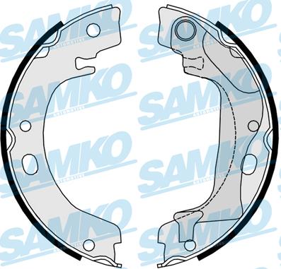 Samko 89760 - Комплект спирачна челюст parts5.com