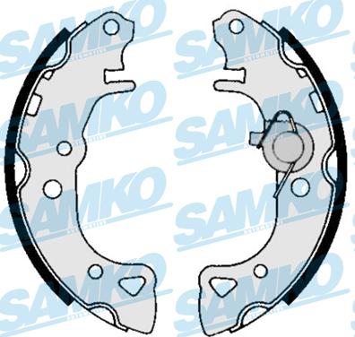 Samko 84940 - Brake Shoe Set parts5.com