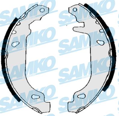 Samko 84880 - Σετ σιαγόνων φρένων parts5.com