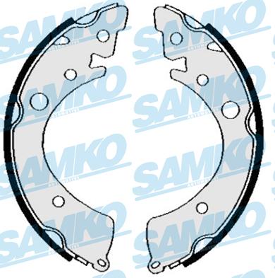 Samko 84820 - Set saboti frana parts5.com