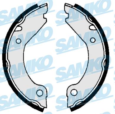 Samko 84280 - Sada brzdových čeľustí parts5.com