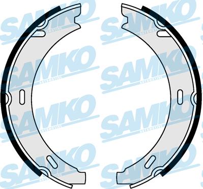 Samko 84730 - Sada brzdových čelistí parts5.com