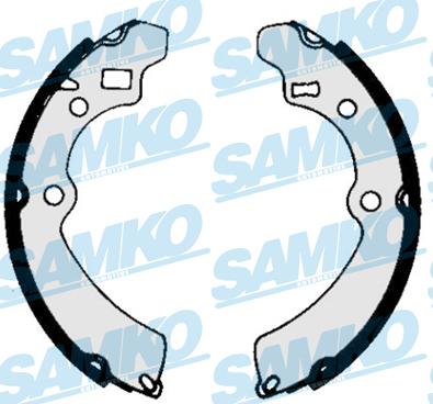 Samko 85920 - Set saboti frana parts5.com