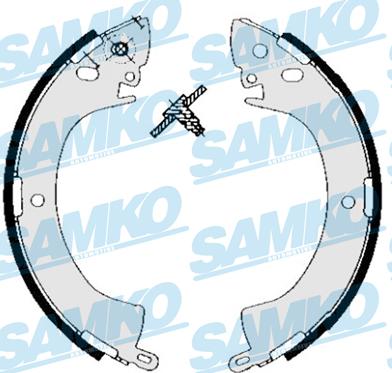 Samko 85240 - Zestaw szczęk hamulcowych parts5.com