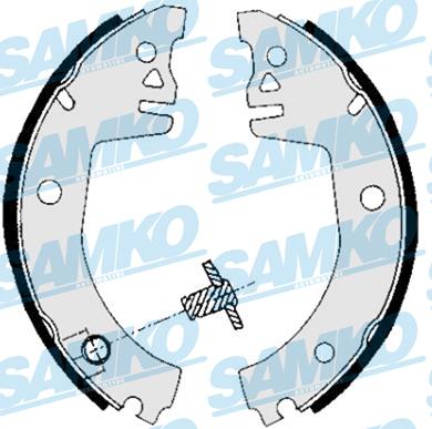 Samko 85780 - Set saboti frana parts5.com