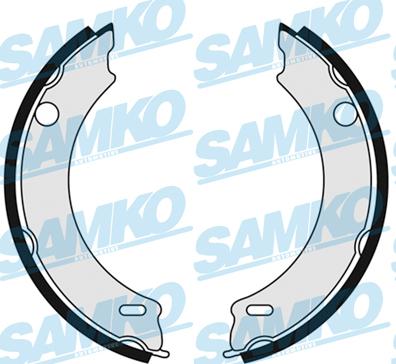 Samko 86900 - Sada brzdových čeľustí parts5.com