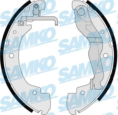 Samko 86910 - Комплект тормозных колодок, барабанные parts5.com