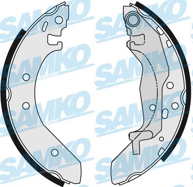 Samko 86040 - Zestaw szczęk hamulcowych parts5.com