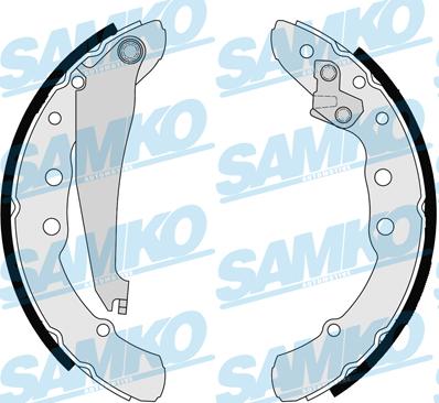 Samko 86850 - Sada brzdových čeľustí parts5.com