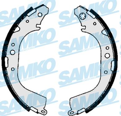 Samko 86710 - Fékpofakészlet parts5.com