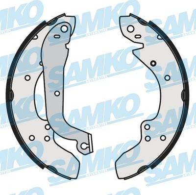 Samko 80930 - Set saboti frana parts5.com