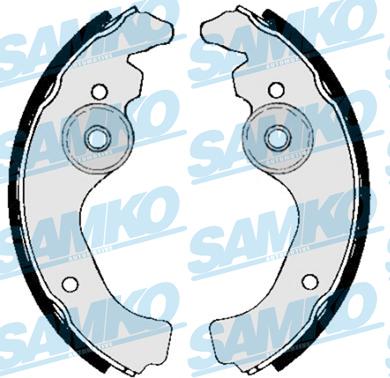 Samko 80660 - Set saboti frana parts5.com