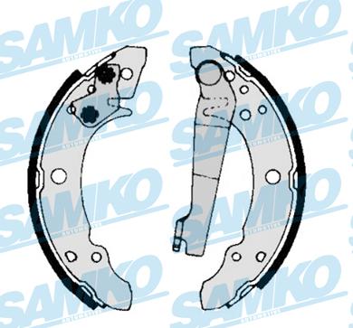 Samko 80140 - Garnitura zavorne celjusti parts5.com