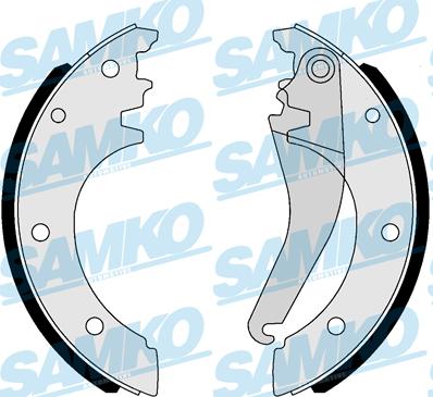 Samko 81052 - Set saboti frana parts5.com