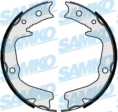 Samko 81031 - Set saboti frana parts5.com