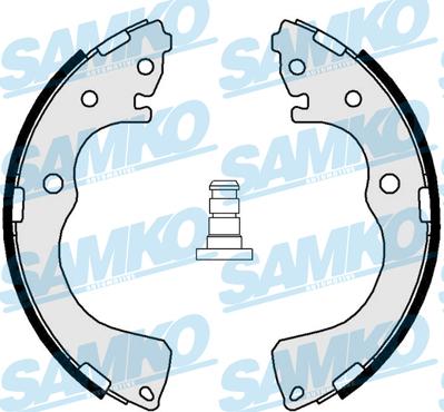 Samko 81024 - Set saboti frana parts5.com