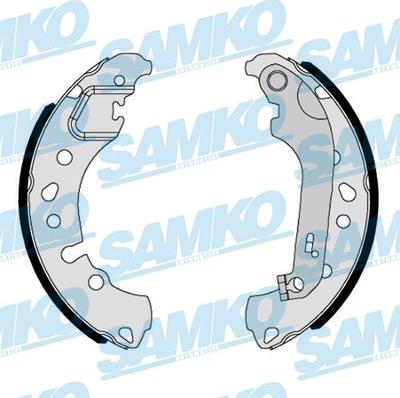 Samko 81193 - Zestaw szczęk hamulcowych parts5.com