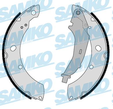 Samko 81182 - Garnitura zavorne celjusti parts5.com