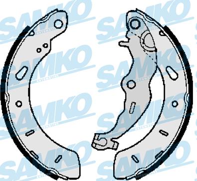 Samko 81132 - Set saboti frana parts5.com