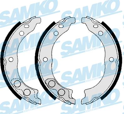 Samko 88900 - Jeu de mâchoires de frein parts5.com