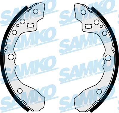 Samko 88490 - Set saboti frana parts5.com