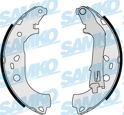 Samko 88590 - Set saboti frana parts5.com