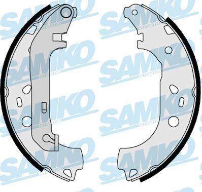 Samko 88550 - Garnitura zavorne celjusti parts5.com