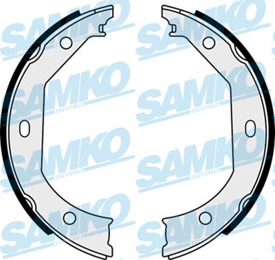 Samko 88090 - Sada brzdových čeľustí parts5.com