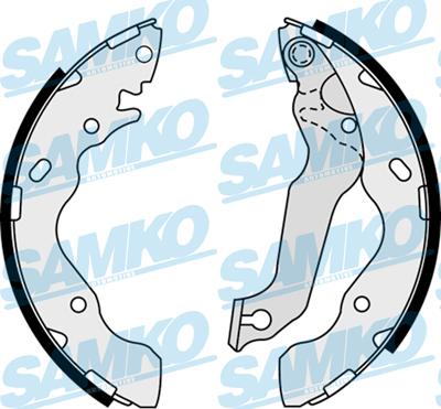 Samko 88015 - Set saboti frana parts5.com