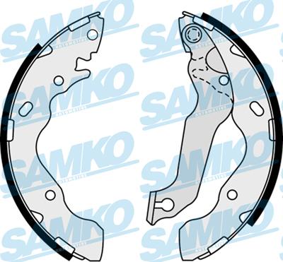 Samko 88010 - Set saboti frana parts5.com