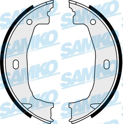 Samko 88100 - Set saboti frana parts5.com