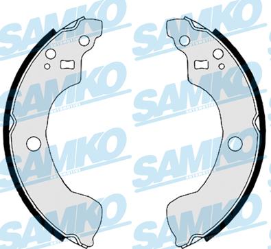 Samko 88870 - Brake Shoe Set parts5.com