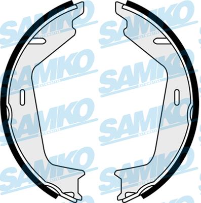 Samko 88260 - Fékpofakészlet parts5.com