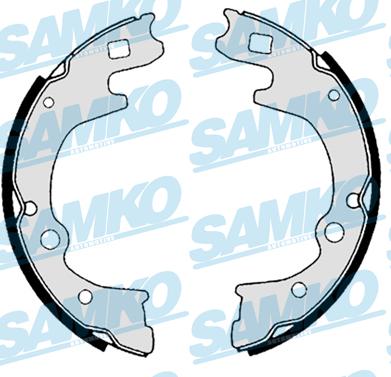 Samko 88270 - Garnitura zavorne celjusti parts5.com